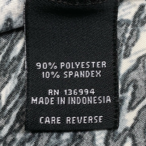 EUC Milano Animal Print Waterfall Front 3/4 Sleeves Cardigan, XL - Picture 4 of 6